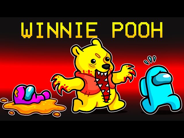 ¡Among Us PERO soy WINNIE POOH! 💀🧸🍯 SILVIOGAMER en AMONG US PERO ⭐