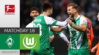 SV Werder Bremen — VfL Wolfsburg 2-1 | Highlights | Matchday 18 – Bundesliga 22/23
