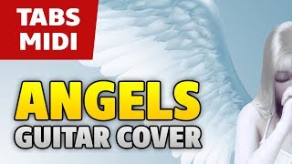 Morandi - Angels (Love Is The Answer) (Acoustic Fingerstyle Guitar Cover with TAB and MIDI by Kaminari)