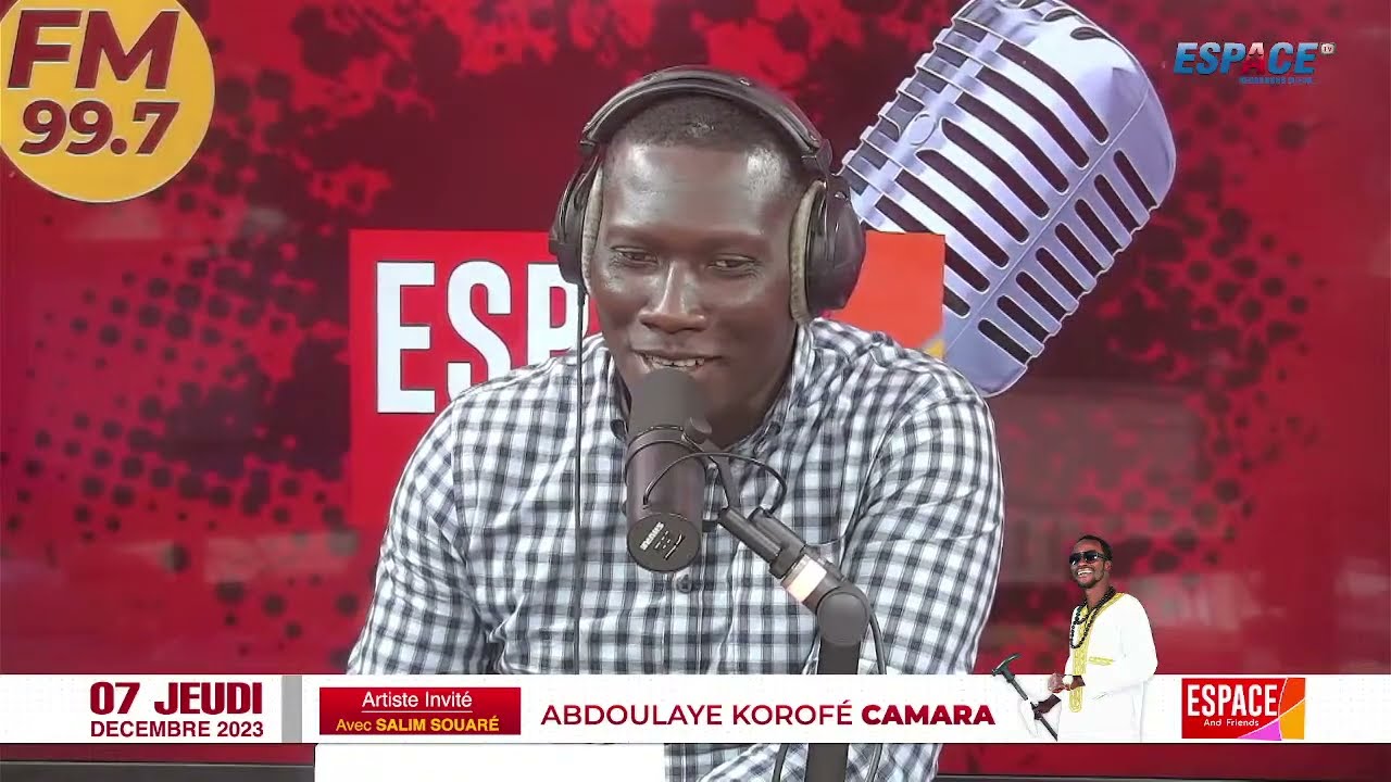 🔴 Espace and Friends du 07 Décembre 2023 • Radio Espace Guinée - Hadafo Medias