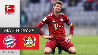 Müller’s Own Goal Tied the Game | FC Bayern München — Bayer 04 Leverkusen 1-1 | All Goals | MD 25