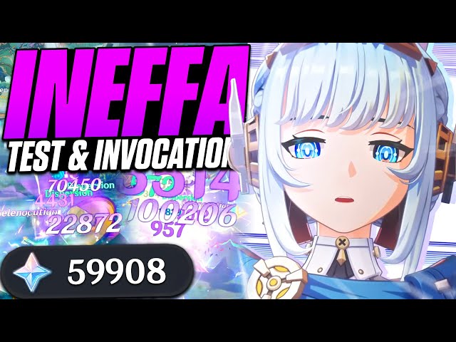 INEFFA EST INCOMPLÈTE... Mais Déjà Terrifiante ! Showcase C0 & Invocations (Avis Flins) – Genshin