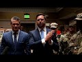Vance visits National Guard troops | REUTERS