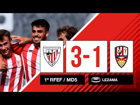 ⚽ Resumen I 5. J – 1ª RFEF I Bilbao Athletic 3-1 UD Logroñés I Laburpena