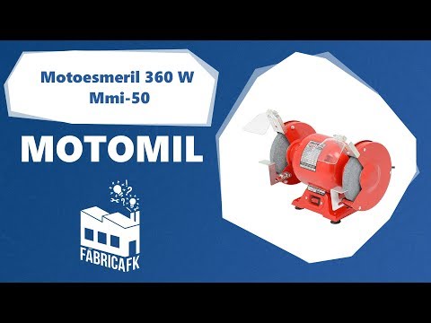 Motoesmeril MIMI-50 360W 127V Motomil - Vídeo explicativo