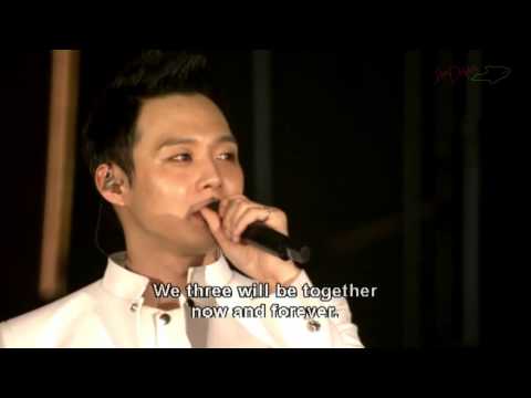 JYJ Concert in Tokyo Dome 2013 - Closing Talk (Eng sub)