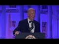 Biden pokes fun at Trump in White House correspondents dinner speech  - 01:25 min - News - Video