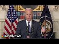 Biden delivers rebuttal to special counsel report claims on his memory