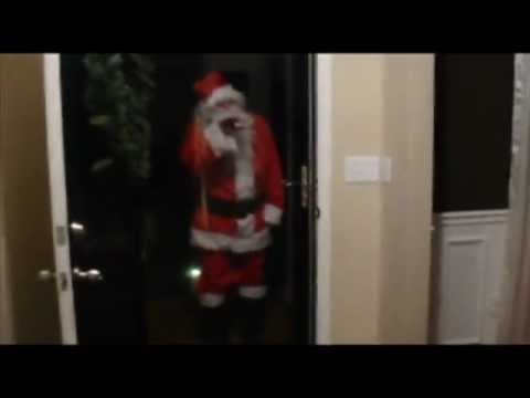 Santa Scares Kids