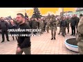 Ukrainian president marks liberation in border region  - 00:38 min - News - Video