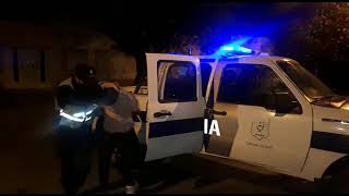 Detuvieron a un hombre acusado de golpear a una mujer