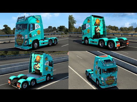 SKIN HALLOWEEN VOLVO FH 2012 1.0 1.48