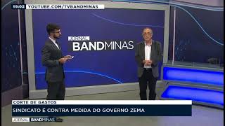 Entrevista do Vice-presidente do Sinfazfisco MG, João Batista Soares à TV Band Minas
