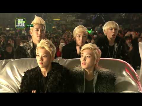 121214 T-ara 2012 MelOn Music Awards - Intro performance + Sexy Love + Lovey Dovey