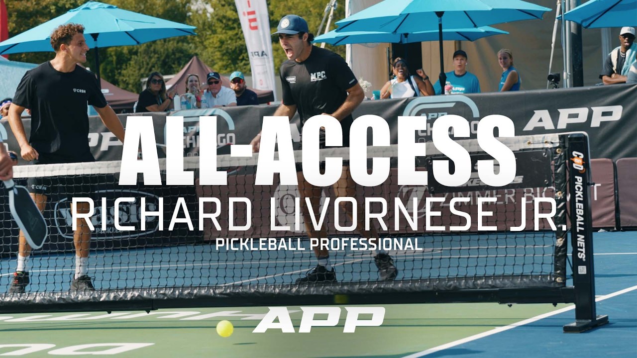 Meet the APP’s Most Electric Pro Pickleball Player | All Access: Richard Livornese Jr | APP Tour