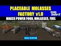 FS17 Molasses Factory placeable v1.2