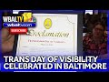 Speeches, calls for action in Baltimore on Trans Day of Visibility