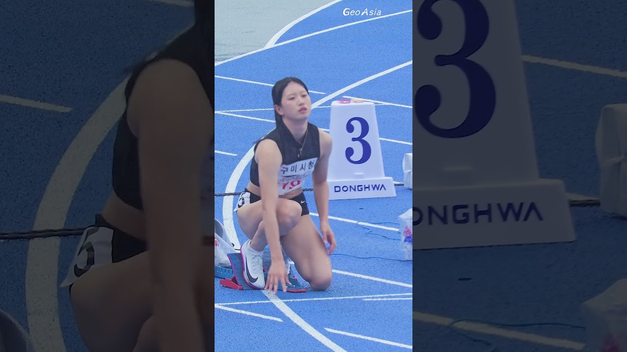 여자일반부 100m 다크호스! 신가영(구미시청) #athletics #신가영 #여자육상 #trackandfield #sportstar #shorts