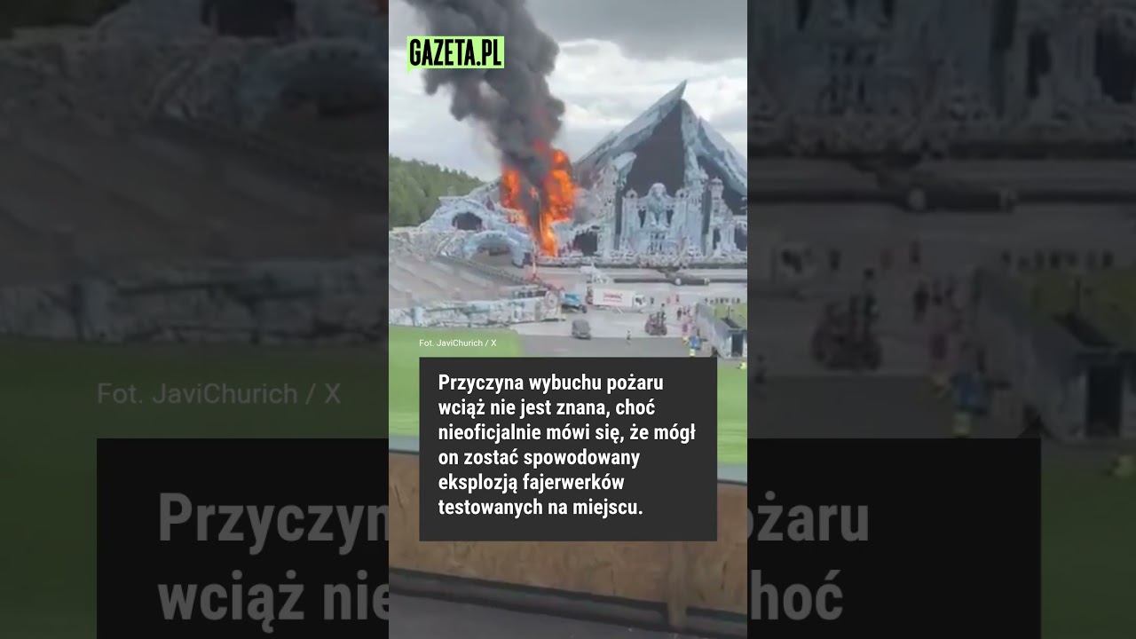 Pożar sceny Tomorrowland. Co dalej z festiwalem? #tomorrowland #pożar