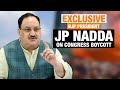 Exclusive Interview with BJP President JP Nadda: Congress Boycott & Future Plans | News9