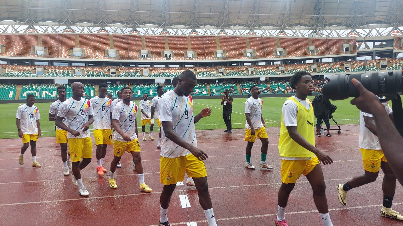 Avant match Guinée vs Éthiopie