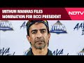 BCCI Election | Mithun Manhas Files Nomination For Post Of BCCI President