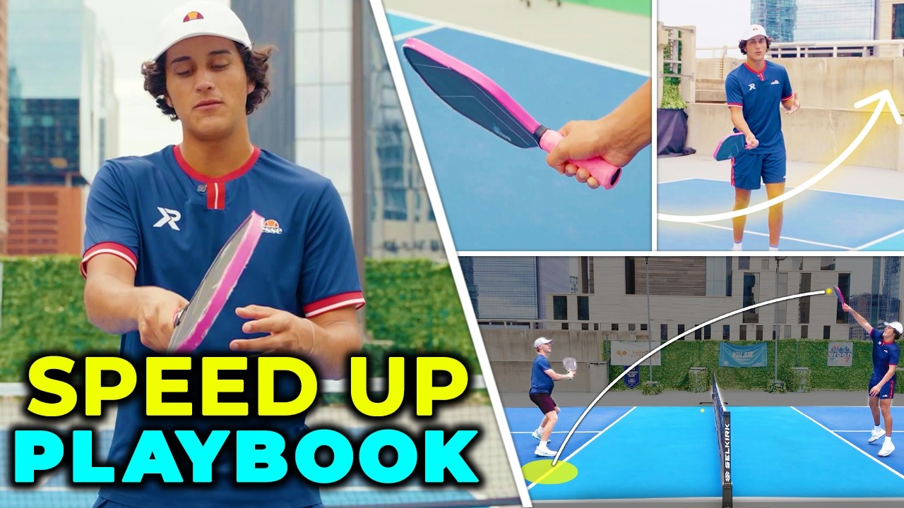 How to DOMINATE with the Forehand Speed-Up | Pickleball Masterclass