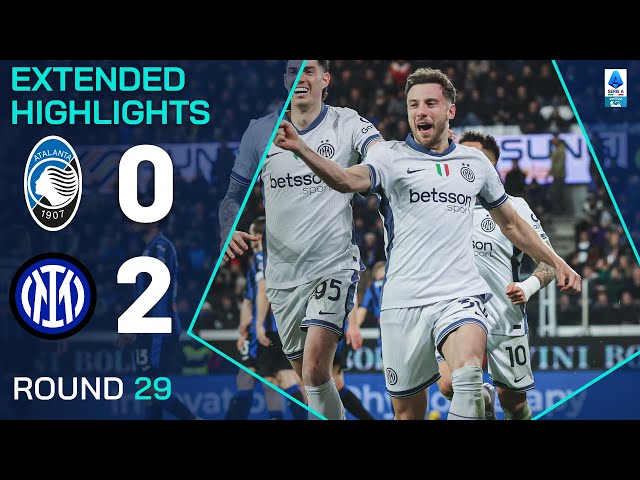 ATALANTA-INTER 0-2 | EXTENDED HIGHLIGHTS | SERIE A 2024/25