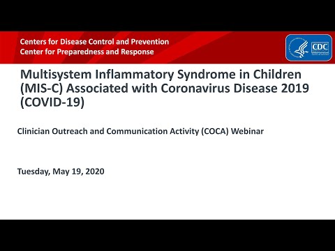 Multisystem Inflammatory Syndrome in Children (MIS-C) Assocd. with COVID-19