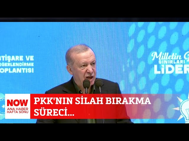 PKK'nın silah bırakma süreci... 12 Temmuz 2025 NOW Ana Haber Hafta Sonu