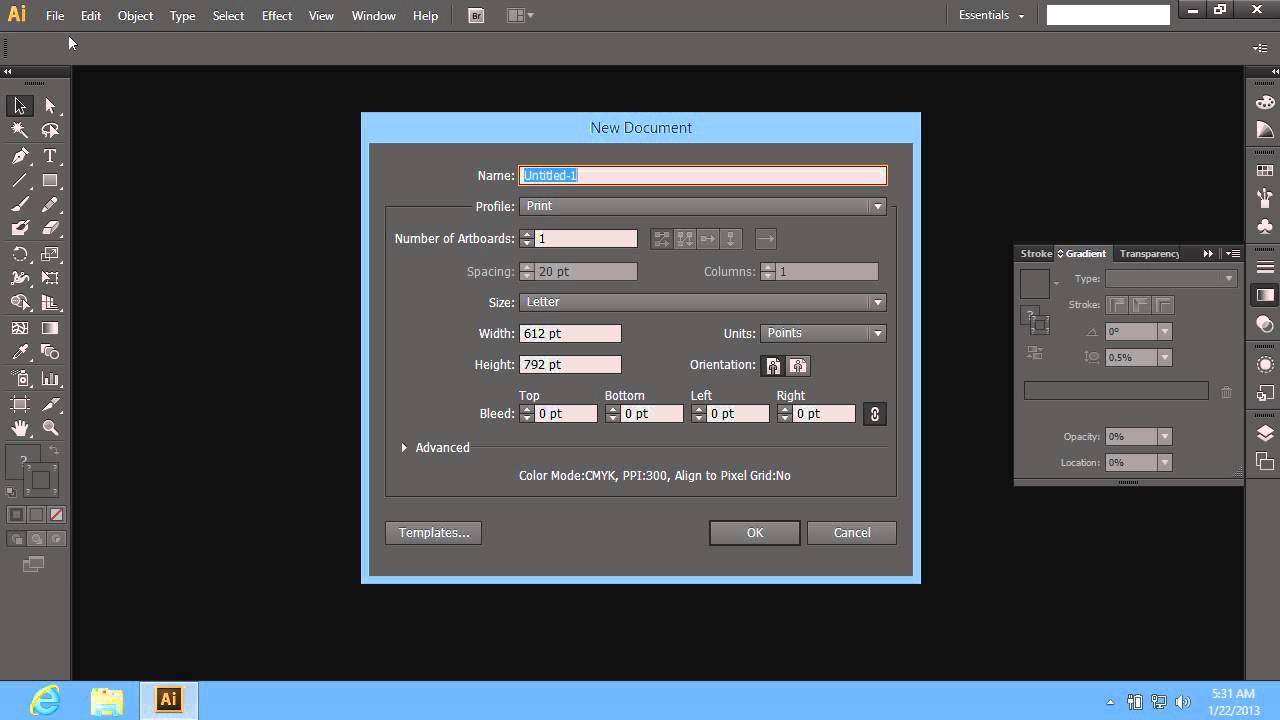 How To Change Background Color In Adobe Illustrator CS6 YouTube