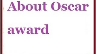 oscar and nobel award