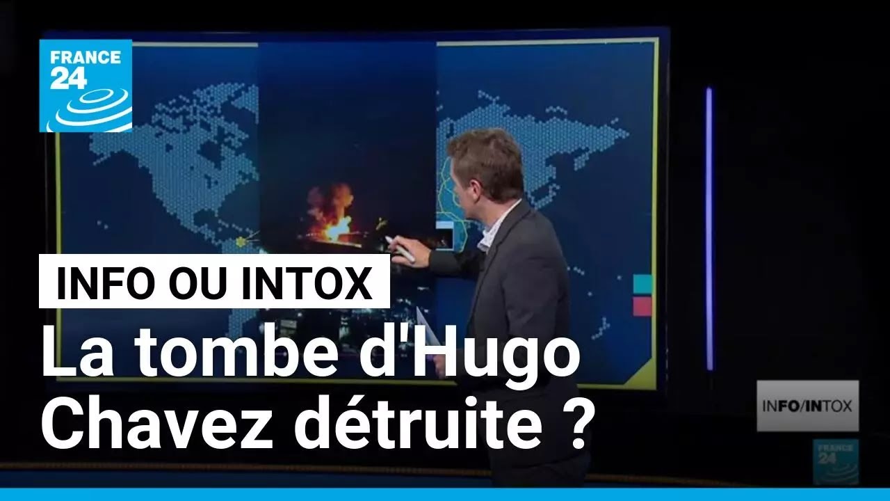 Venezuela : le mausolée de Hugo Chavez détruit ? • FRANCE 24