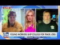 ‘TRY IT’: Young Americans skipping out on college for trade jobs  - 03:21 min - News - Video