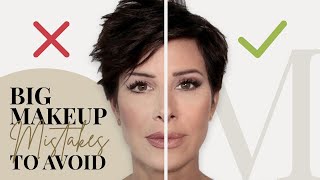 Big Makeup Mistakes to Avoid | Common Beginner Don'ts That Age You | Dominique Sachse