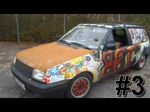 VW Polo 86c 2F Retro/Oldschool/Ratlook/Ratte/Rat/Volksrod/rusty car ...