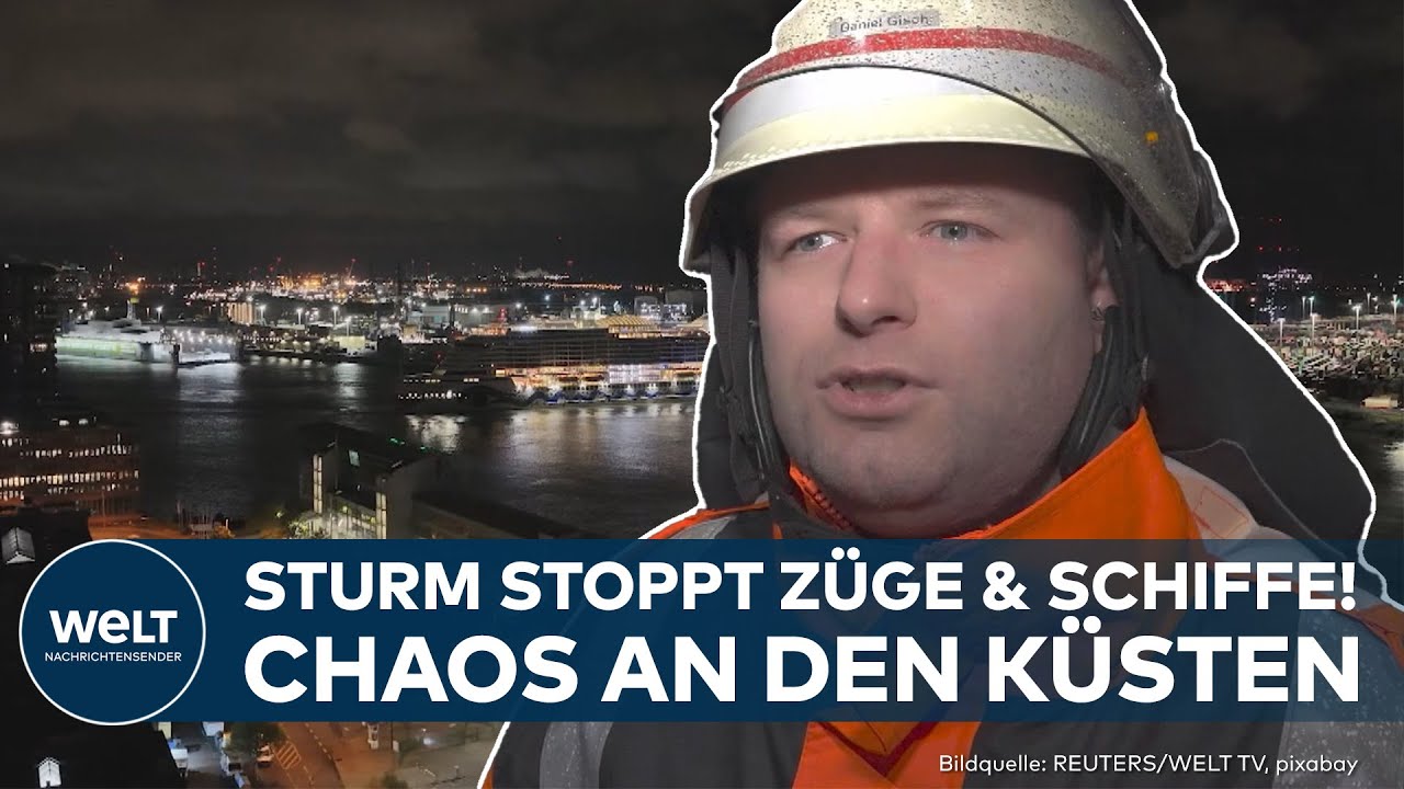 STURMALARM IN DEUTSCHLAND: Aida Perla muss Route abbrechen | Feuerwehr im Dauereinsatz