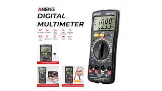Pratinjau video produk ANENG Digital Multimeter Voltage Tester - SZ08