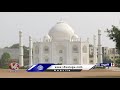 ప్రేమకు చిహ్నం | Man Builds Taj Mahal Replica Home For Wife | Madhya Pradesh | V6 News - 03:44 min - News - Video