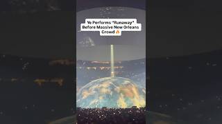 Ye Performs "Runaway" in New Orleans  🎹🔥