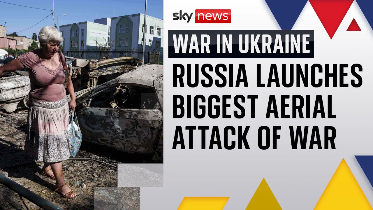 Putin launches massive attack on Ukraine just hours after talking to Trump