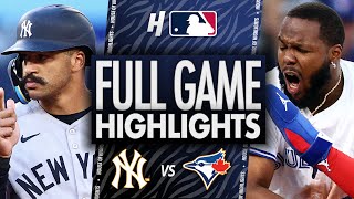 New York Yankees vs Toronto Blue Jays - FULL GAME HIGHLIGHTS  | July 21, 2025 MLB Season