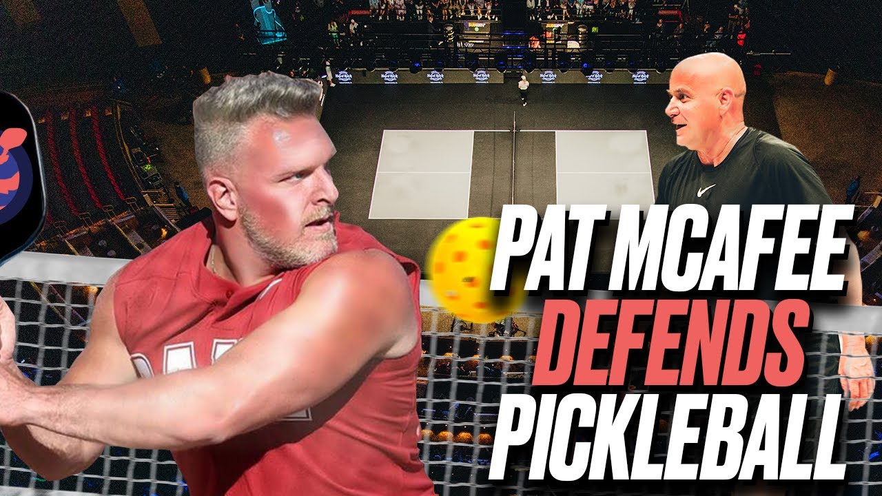 Pat McAfee SLAMS Tennis Hate and DEFENDS Pickleball