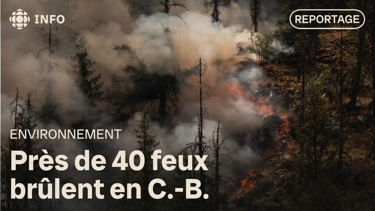 Un feu inquiète à Pemberton