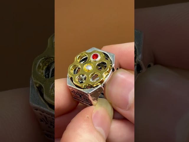 🔔 Russian Roulette Bullet-Shaped Self-Defense Ring - Product Link in Bio ( # 2370 ) ‪
