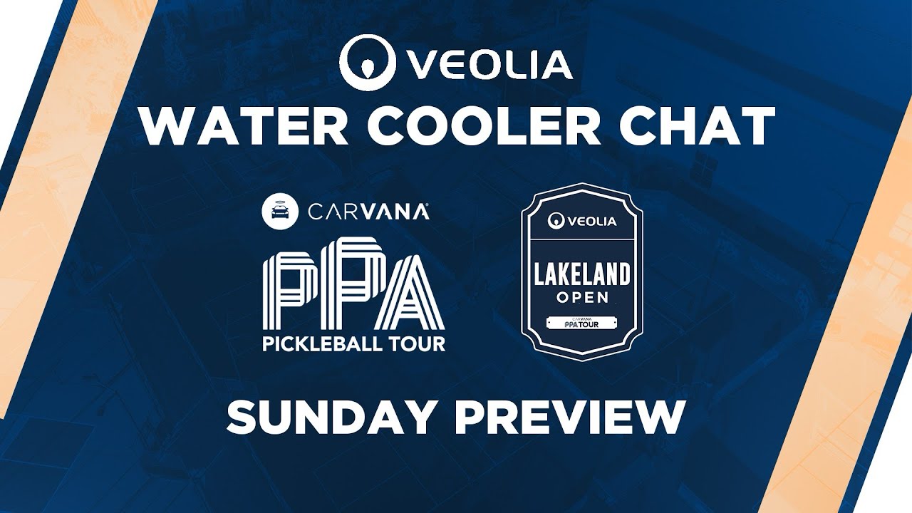 Veolia Water Cooler Chat | Veolia Lakeland Open | Championship Sunday Preview