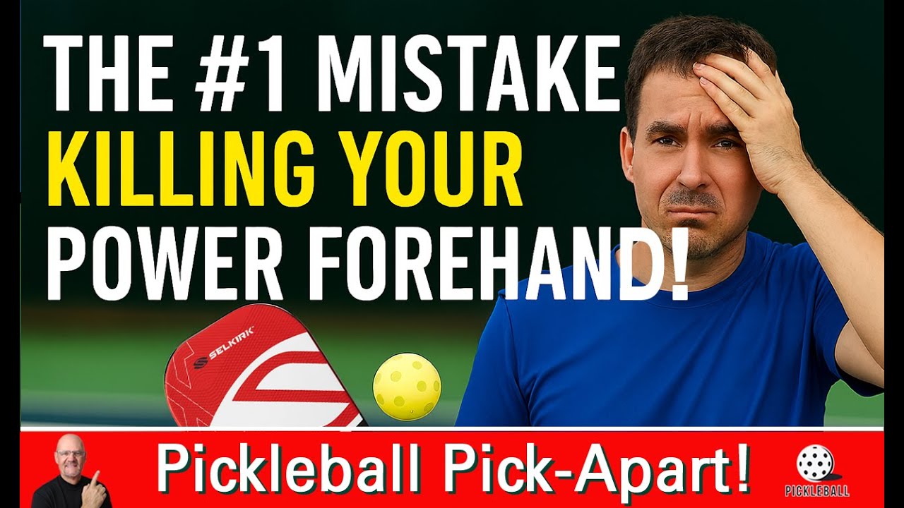 Pickleball! Forehand Mistakes Many Players Make!