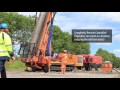 Elemex drilling with Van Elle's Hutte 207 MP Piling Rig