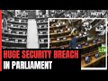 Huge Security Breach In Parliament: 2 Men Jump Into Lok Sabha From Gallery | NDTV 24x7 Live TV