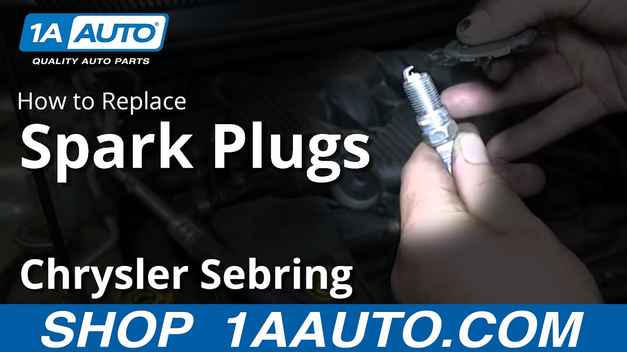 How removal of spark plugs for chrysler sebring 3.0 v6